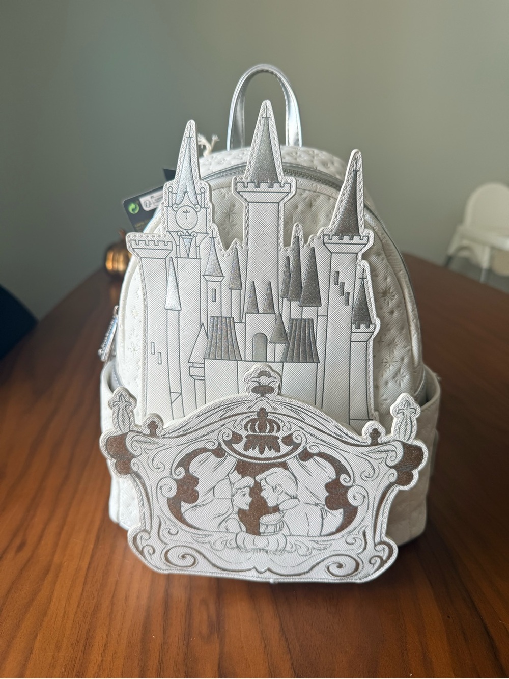 Loungefly Disney cinderella wedding scene backpack